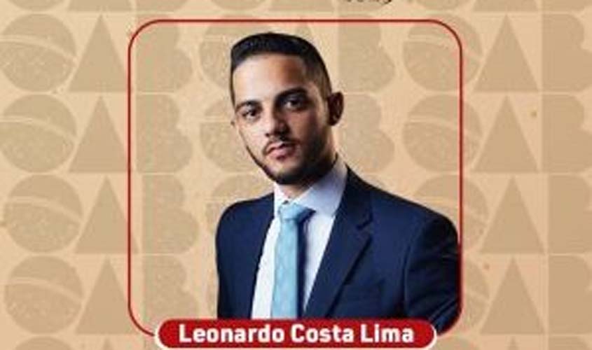 Legado e experiência: Leonardo Lima é nomeado presidente da Comissão da Jovem Advocacia da OABRO