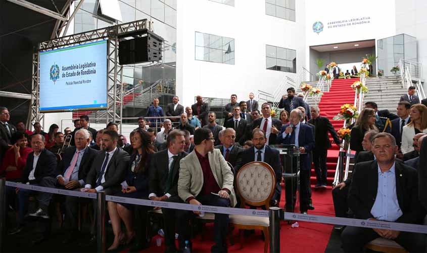 TCE e MPC prestigiam inauguração da nova sede da Assembleia Legislativa