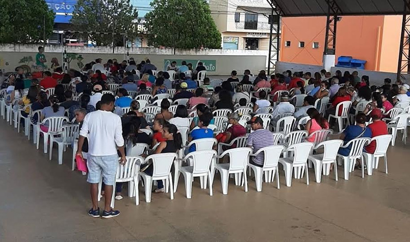 Penúltimo dia: alunos da rede municipal de Vilhena recebem encaminhamentos para atendimento gratuito de oftalmologia