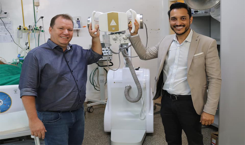 Aparelhos de raio-X são entregues ao Pronto Socorro João Paulo II