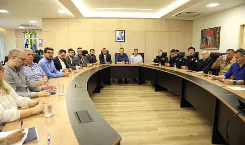 Ações integradas são definidas em reunião promovida pelo governo de RO para 2ª fase de combate à criminalidade