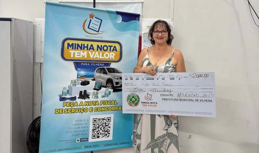 Minha Nota Tem Valor vai sortear prêmios em 2026