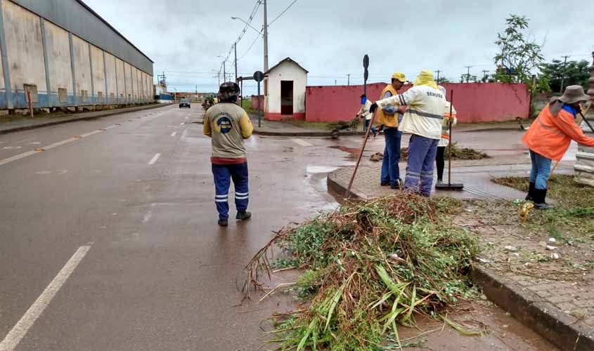 Semusb realiza mutirão no acesso ao residencial Morar Melhor