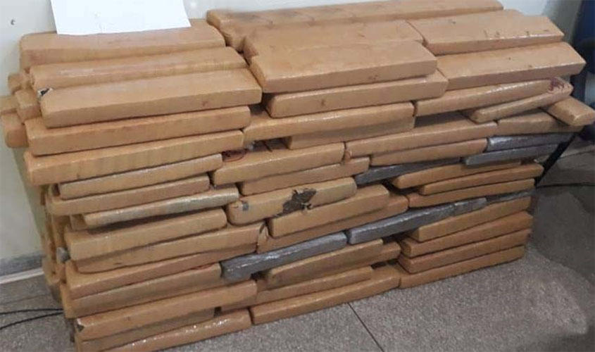 Polícia Civil prende casal de traficantes com mais de 200 kg de maconha