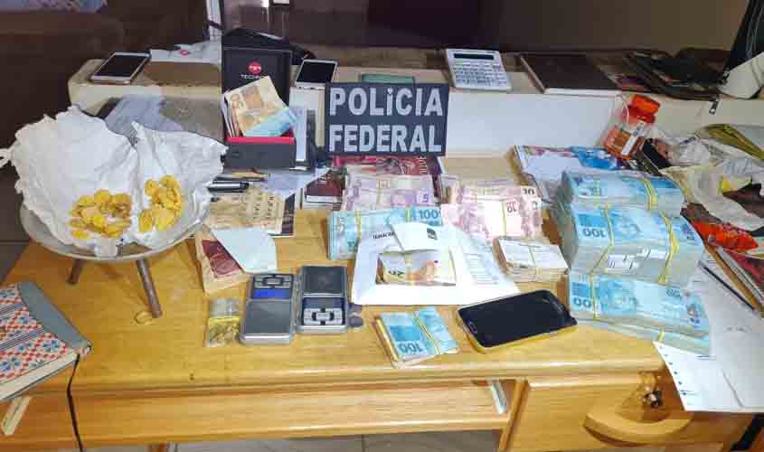 PF faz busca e apreensão visando grupo criminoso que atua em garimpo ilegal no AM