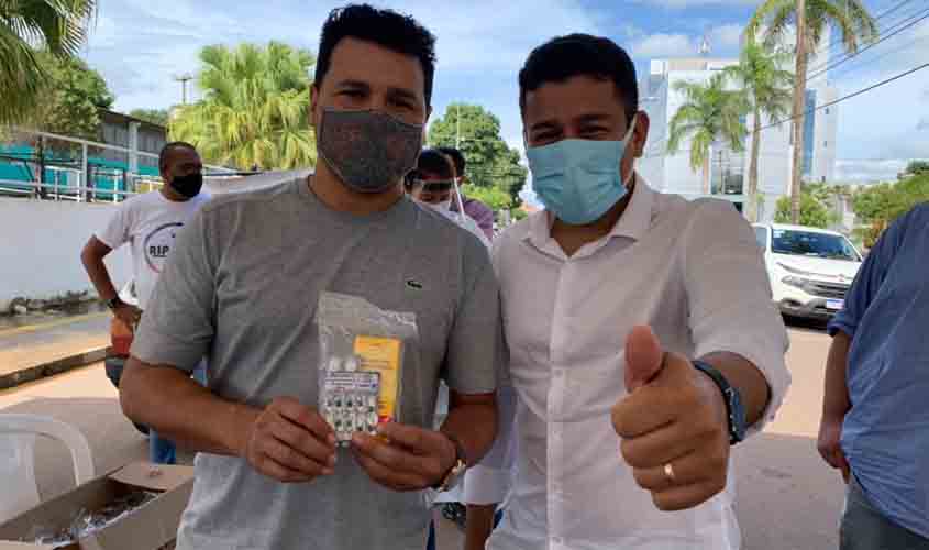 Marcelo Cruz acompanha ações contra a Covid-19 junto com Prefeito Fúria de Cacoal