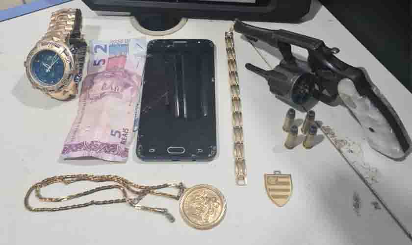 Polícia Militar de Rondônia apreende arma de fogo na Zona Leste da Capital