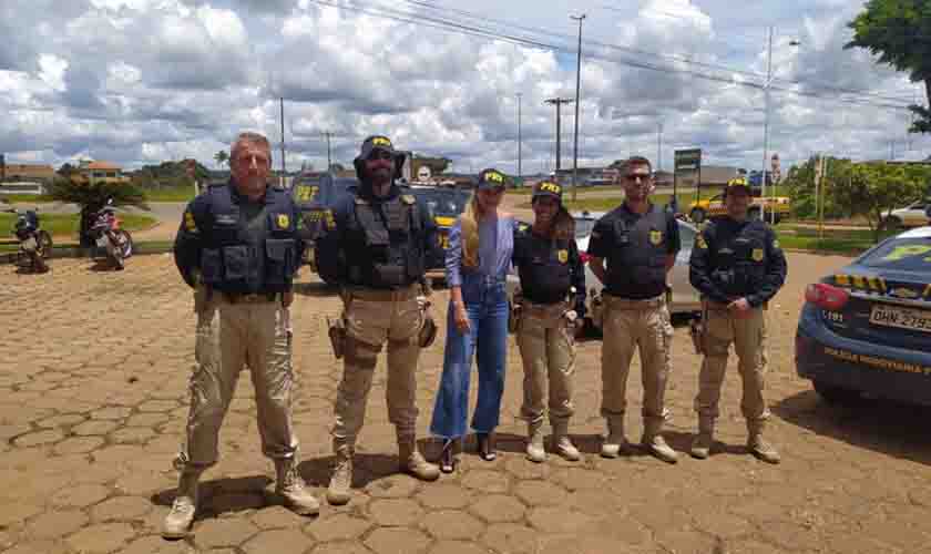 Em Vilhena/RO, PRF realiza Operação de Fiscalização de Veículos de Transporte Escolar