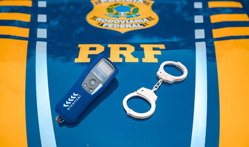 PRF prende motoristas por embriaguez em RO