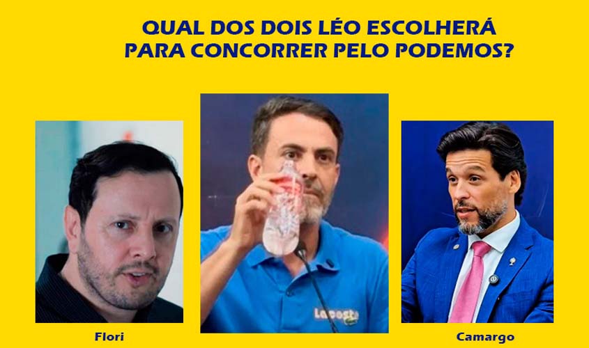 Podemos segue indefinido entre Flori e Camargo na eleição