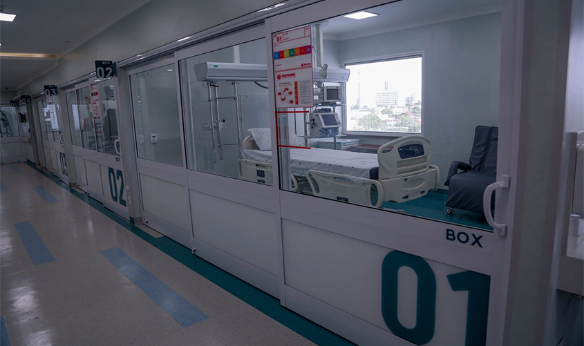 Governo estuda a ampliação de leitos de UTI e clínicos para pacientes da Covid-19 em Rondônia