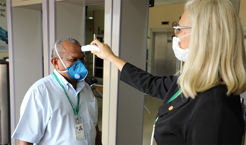 Segurança em saúde reforçada nas unidades do TJRO 