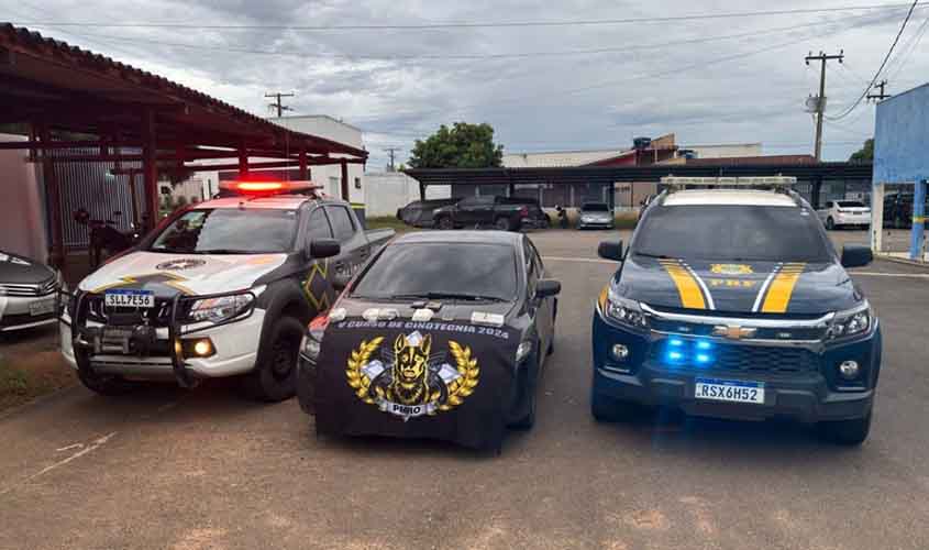 PRF em Rondônia apreende cerca de três quilos de cocaína em Jaru