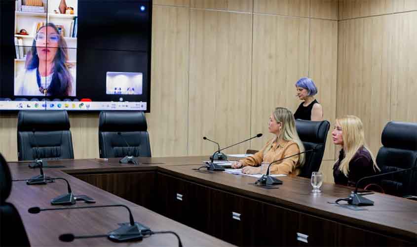 Comissão debate plano de combate à violência contra a mulher em reunião conduzida por Cláudia de Jesus