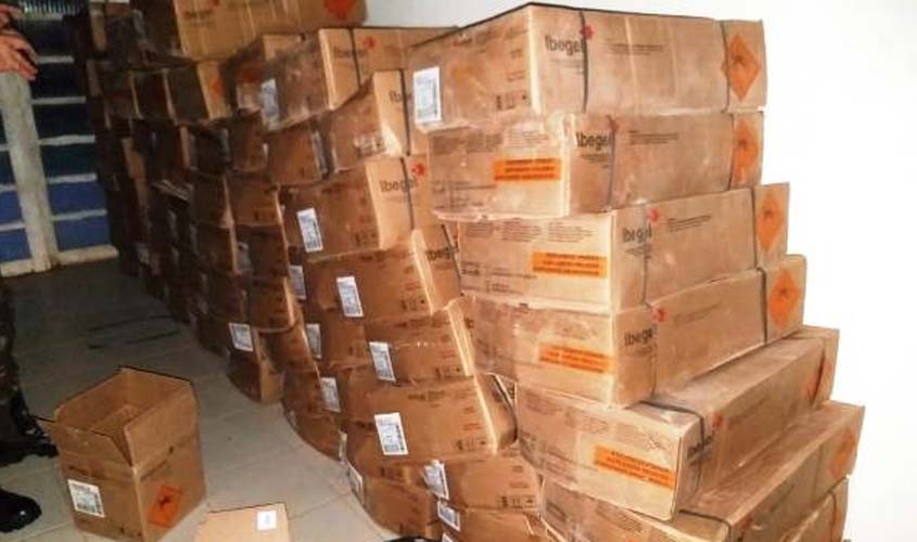 Polícia Civil apreende cerca de duas toneladas e meia de explosivos em situação irregular