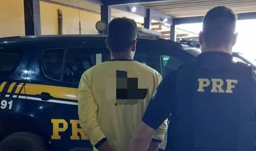 Foragido por roubo é preso pela PRF em Vilhena