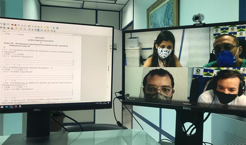 MP de Rondônia realiza primeira Visita Virtual à Delegacia de Polícia do Município