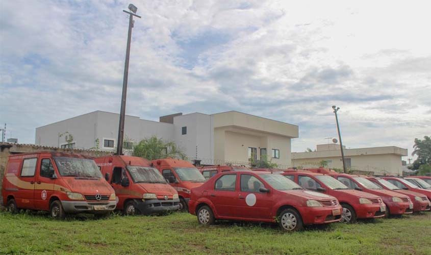 Sepat vai promover leilão de veículos para renovação da frota; modalidade de licitação acontece em junho