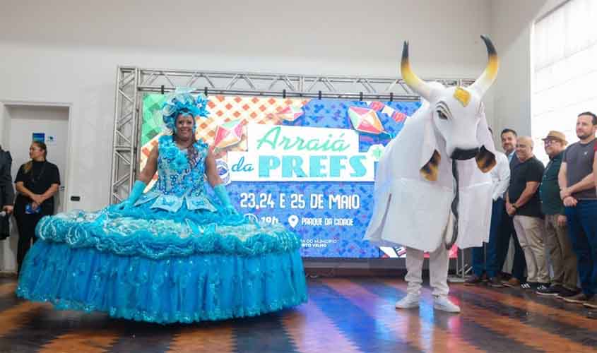 Começa hoje o Arraiá da Prefs com show nacional e várias apresentações regionais no Parque da Cidade