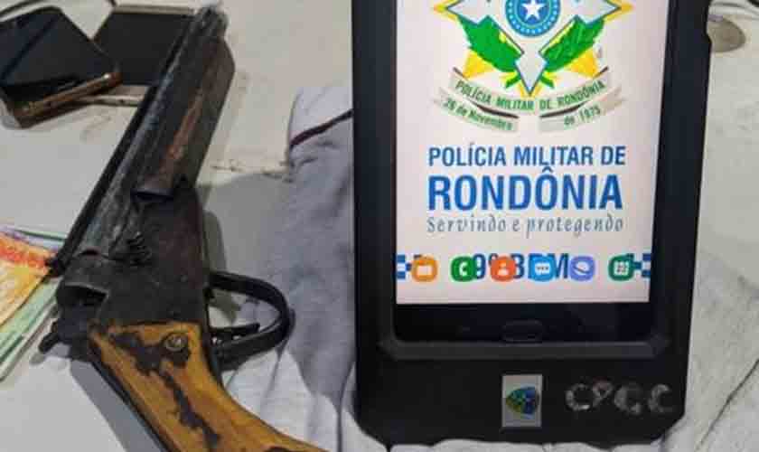 Na Capital: PMRO prende suspeito da prática de roubo