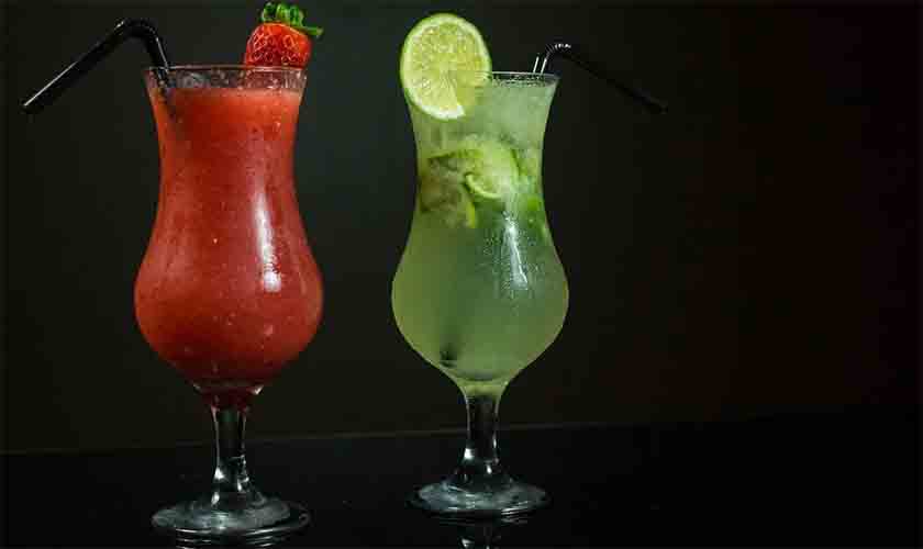 Quais bebidas não alcoólicas servir em um happy hour?