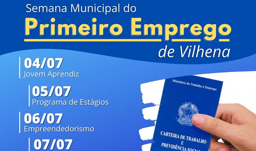 IFRO abre inscrições para Semana do 1º Emprego no município 