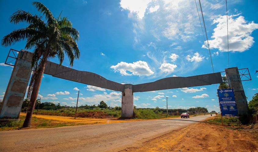 Portal de entrada será revitalizado com recurso do Governo de Rondônia 