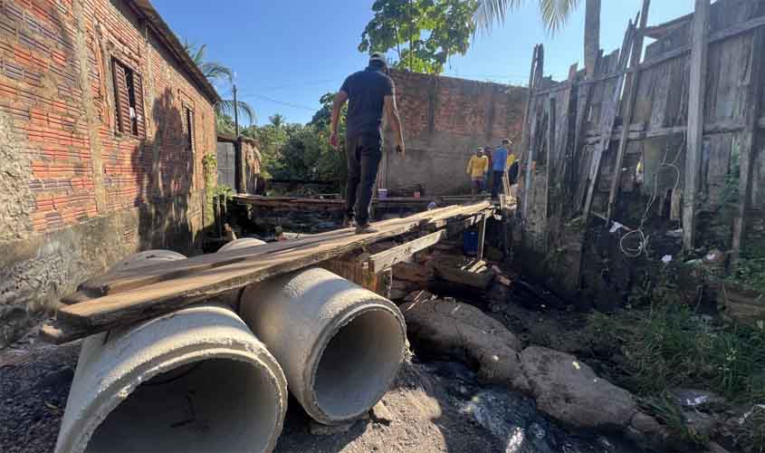 Reconstrução de ponte garante mais segurança para moradores do bairro São Sebastião II