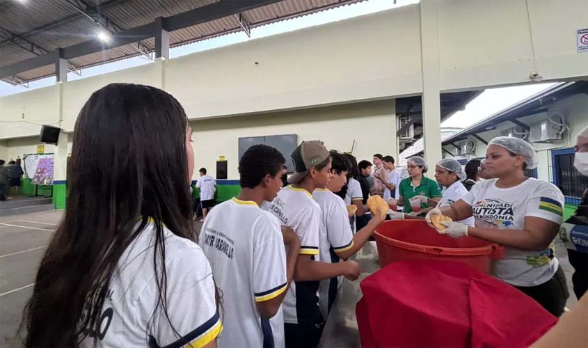 Teste da merenda escolar segue até 26 de junho