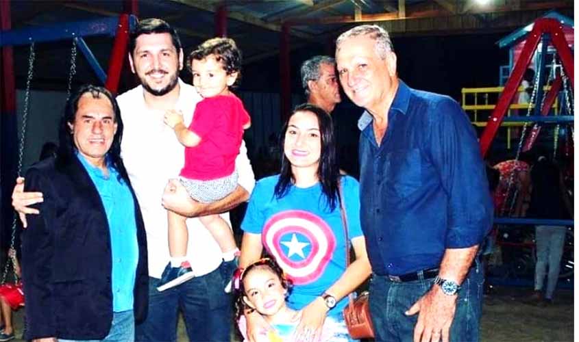 Adelino e Lucas Follador viabilizam primeiro parque adaptado em escola