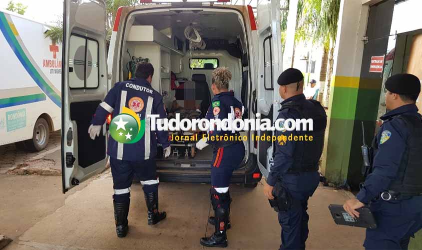 Adolescente fica gravemente ferido após ser agredido pelo irmão