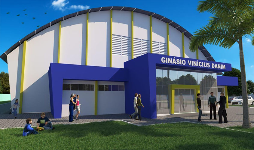 Começa reforma do Ginásio Vinícius Dannin