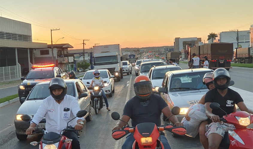 Detran destina mais de meio milhão de reais para prefeitura de Ariquemes investir em sinalização de trânsito