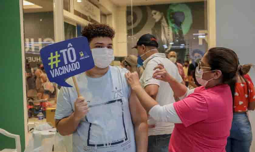 Quase 7 mil doses de vacina são aplicadas no Porto Velho Shopping