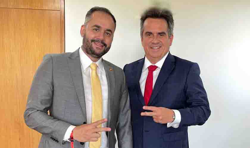 Secretário-geral do PP-RO participa de reunião com presidente nacional dos Progressistas