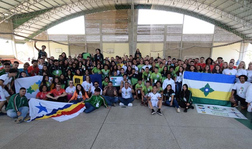 Atletas de sete delegações participam da abertura da 9ª edição dos Jogos Internos do IFRO em Porto Velho