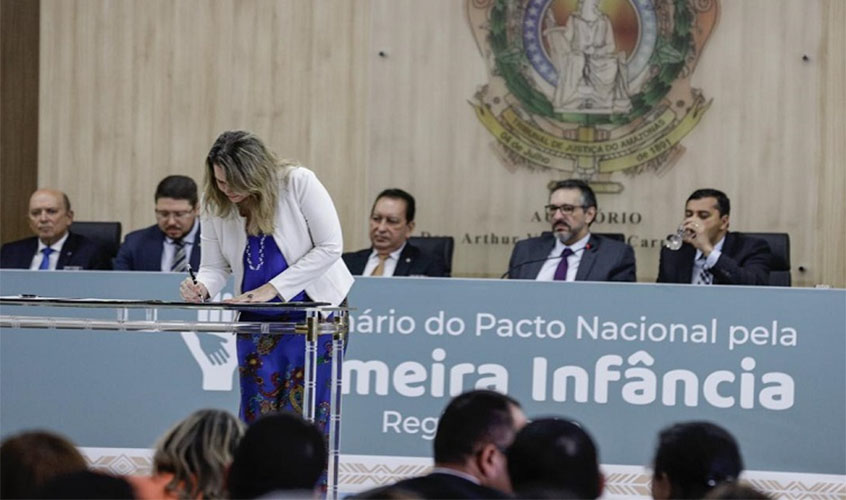 TJRO é signatário do Pacto pela Infância, assinado em Manaus