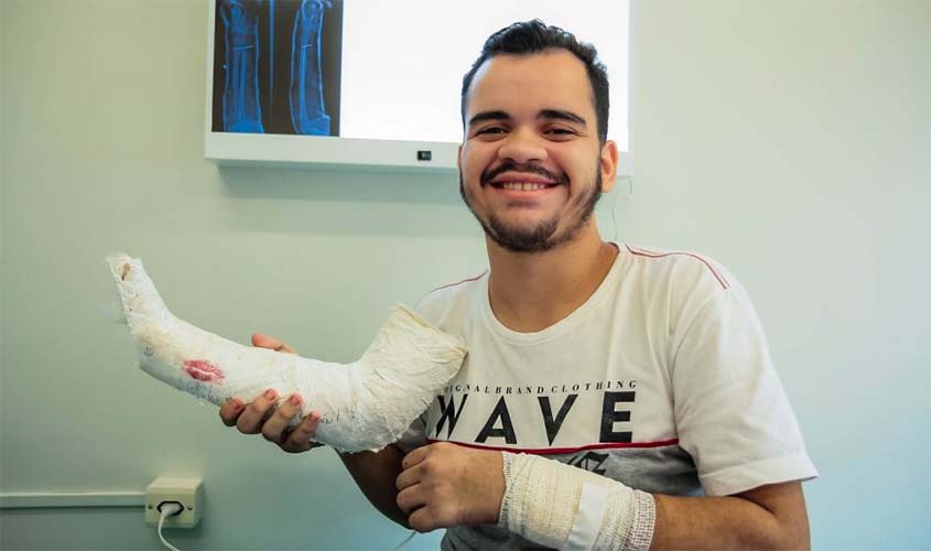 70% dos pacientes no Ambulatório de Trauma Ortopédico são vítimas de acidentes de trânsito