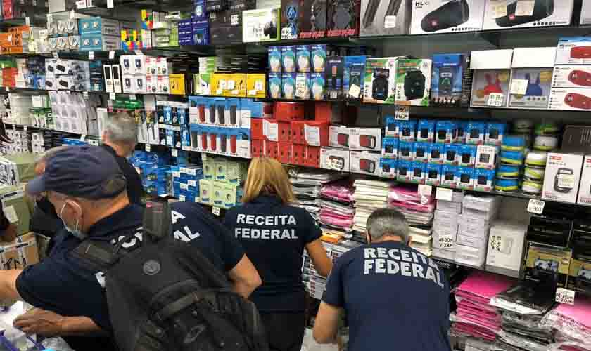 Operação apreende mercadorias piratas avaliadas em R$ 1 milhão