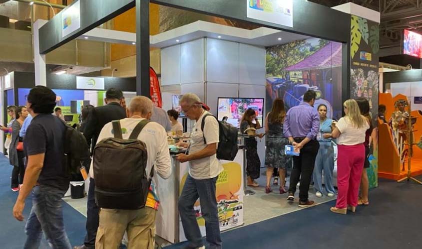 Stand de Porto Velho é prestigiado por mais de 400 visitantes no segundo dia de feira