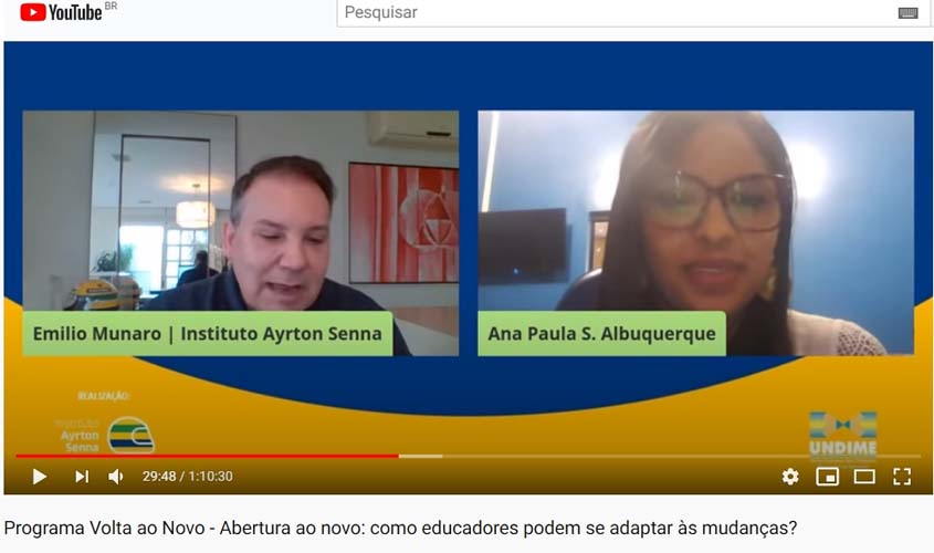 Educadores são destaques em projetos nacionais de educação