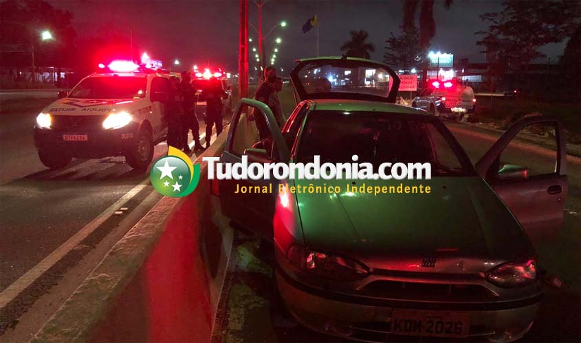 Motorista embriagado é preso após pegar a contramão da BR- 364 em Porto Velho