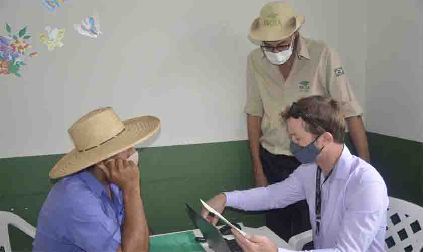 Força tarefa do Incra em Alta Floresta atende aos agricultores na Plataforma de Governança Territorial