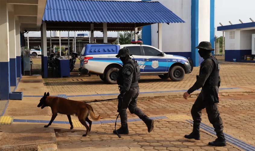 Polícia Penal reforça segurança nos presídios de Rondônia