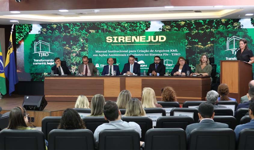 MPRO participa do lançamento do Manual SireneJud