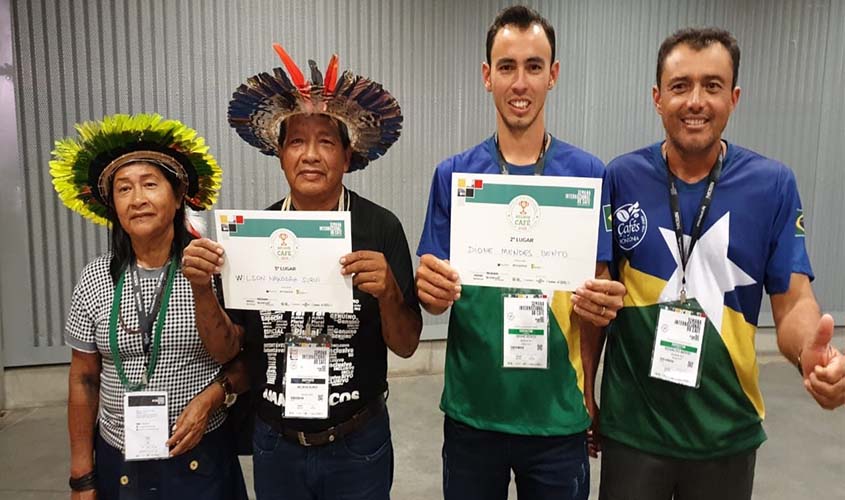 Rondônia conquista a segunda e a quinta colocações na premiação nacional do Café em Belo Horizonte
