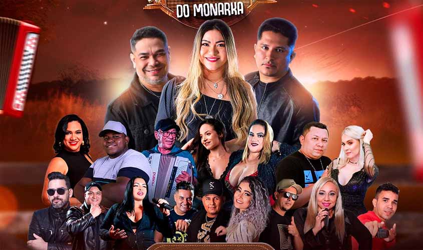 Sábado tem 1ª Forrozada do O Monarka com 12 atrações