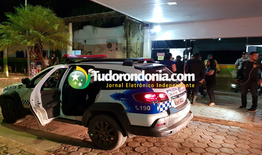Homem embriagado é preso após dar facada na cabeça do filho 