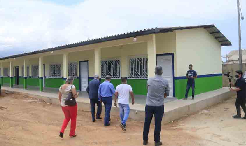 Governo de Rondônia entrega novas salas de aula à escola Maria Laurinda Groff, em Nova Dimensão