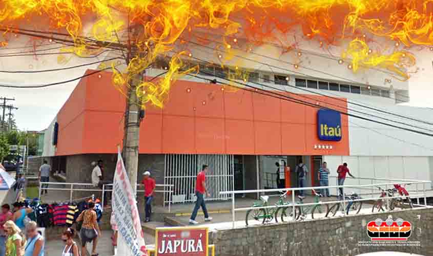 Sindicato denuncia descaso do Itaú com saúde dos funcionários e agência do Centro é fechada